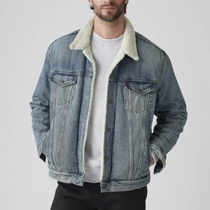 Levi's • Sherpa Lined Denim Trucker Jacket